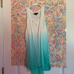 Fun and Fit Blue Ombré Gap Tank